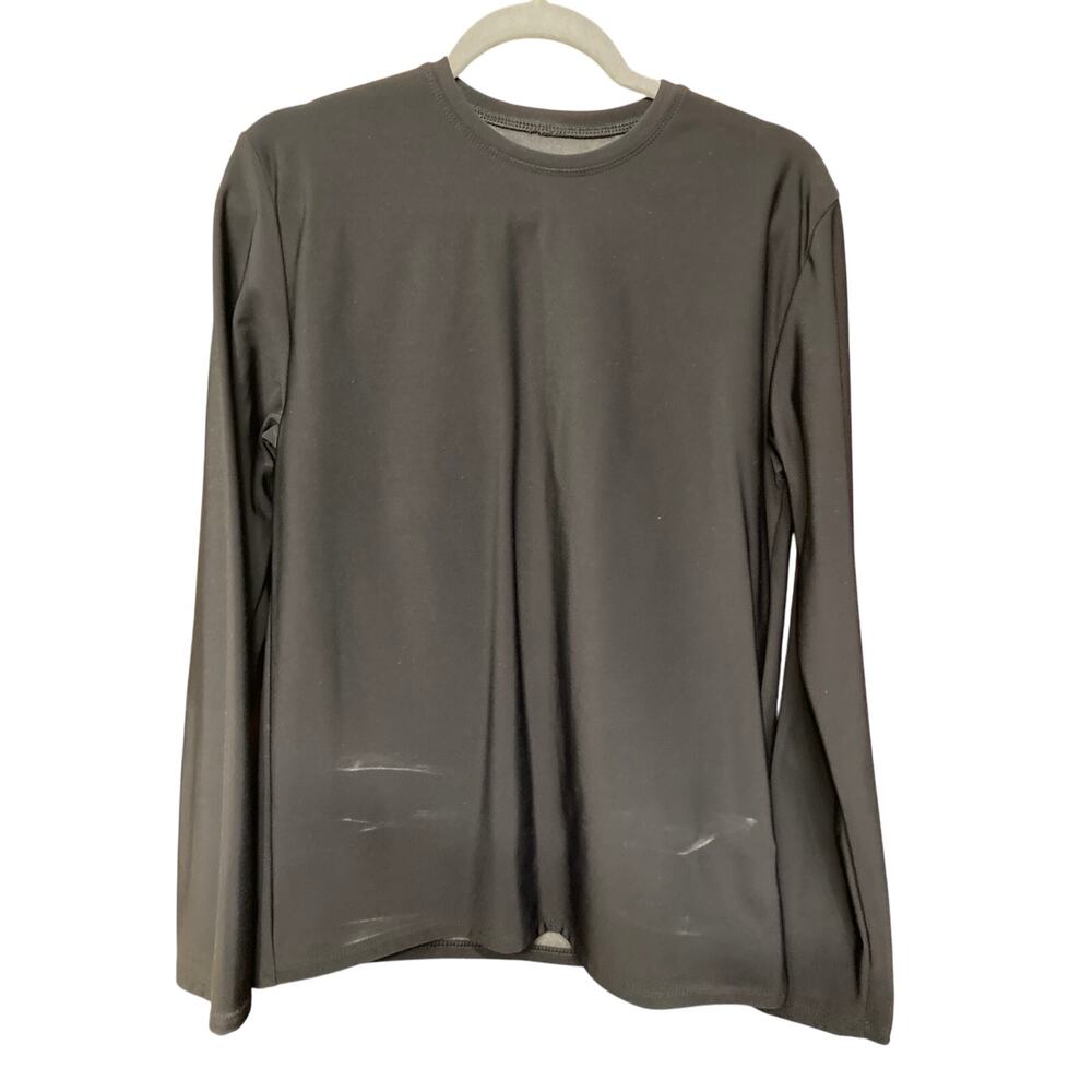 Blackmilk Longsleeve Black Sweater Tee Small